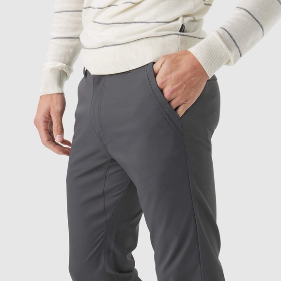 JACK ARCHER Jetsetter Tech Pant Slim Fit 36 X 30 Charcoal Gray - Picture 8 of 8